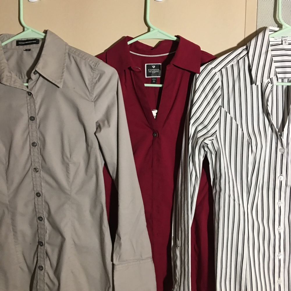 Express Button Down Blouses - image 2